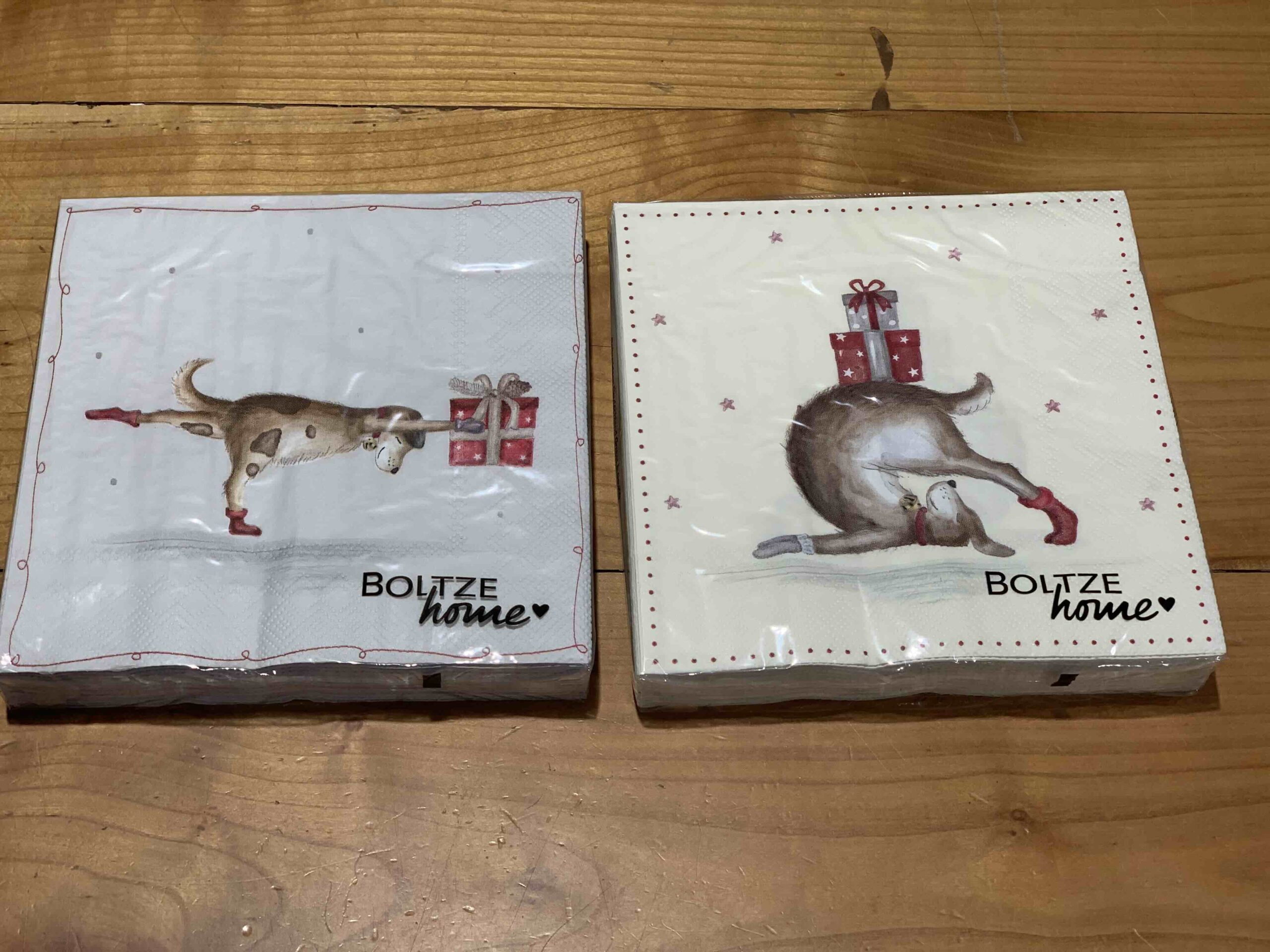 TOVAGLIOLI CARTA CANE NATALE