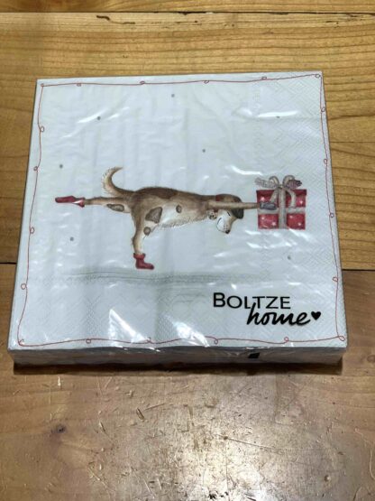 TOVAGLIOLI CARTA CANE NATALE - immagine 2