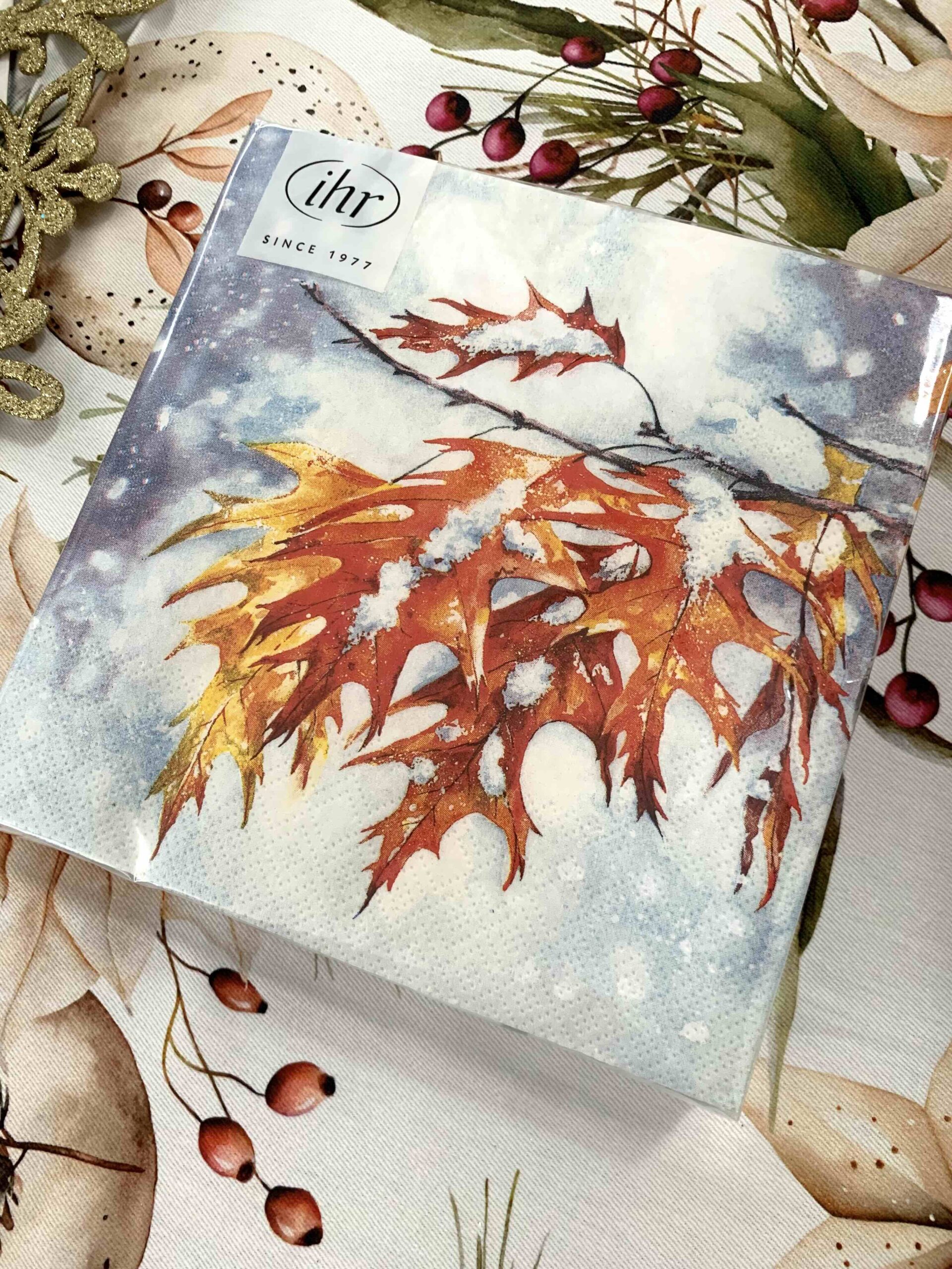 TOVAGLIOLI CARTA FOGLIE INNEVATE