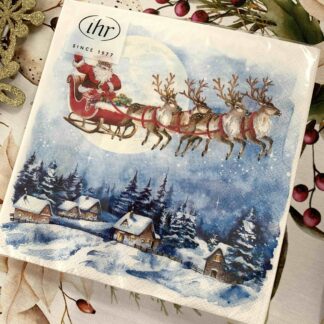 TOVAGLIOLI CARTA BABBO NATALE SLITTA