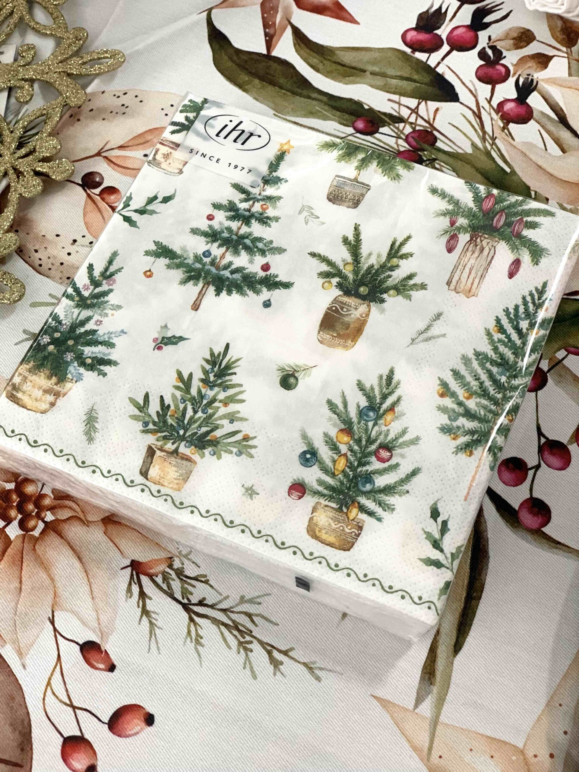 TOVAGLIOLI CARTA ALBERELLI NATALE