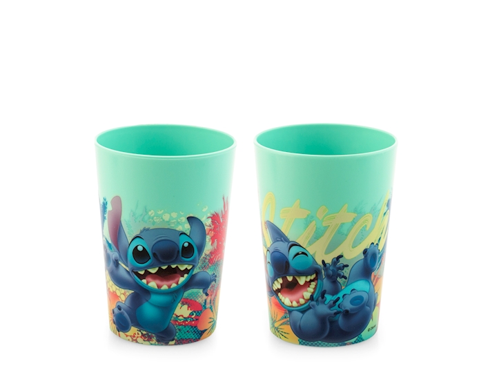 BICCHIERE PLASTICA STITCH