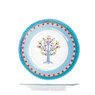 PIATTO FRUTTA MELAMINA GIPSY