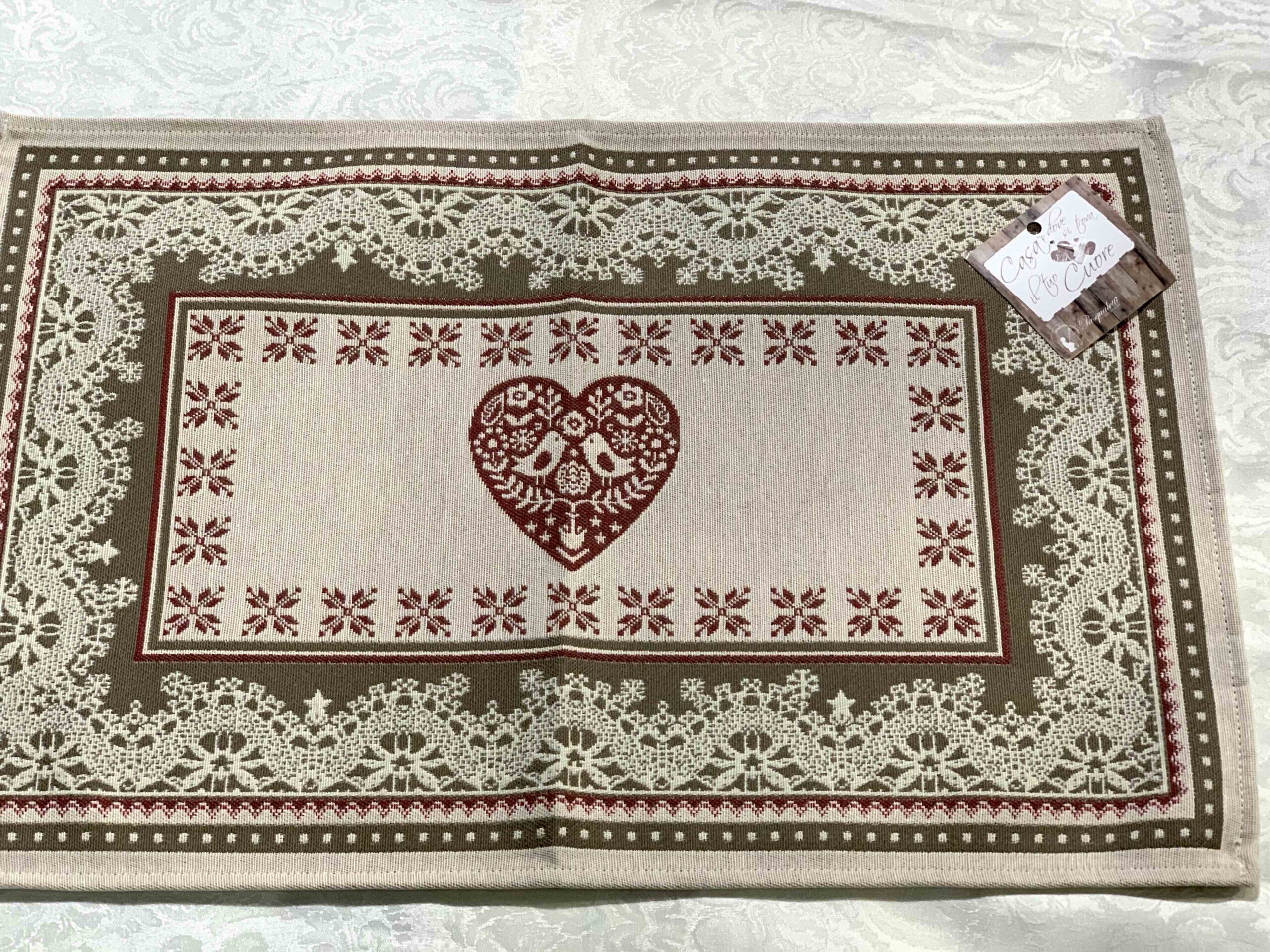 CENTRINO UCCELLINI BEIGE - immagine 3