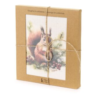 SET 6 SPUGNE CELLULOSA NUVOLE DI STOFFA