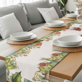 VINGI RUNNER NATALE FOGLIE VERDI