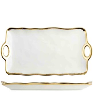 VASSOIO PCL GALA BORDO ORO