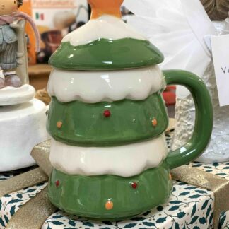 CLAYRE & EEF TAZZA CON COPERCHIO ALBERO