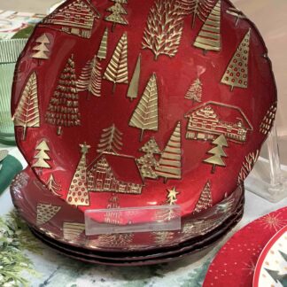 ONLYLUX PIATTINO DOLCE LAPPONIA ROSSO ALBERI