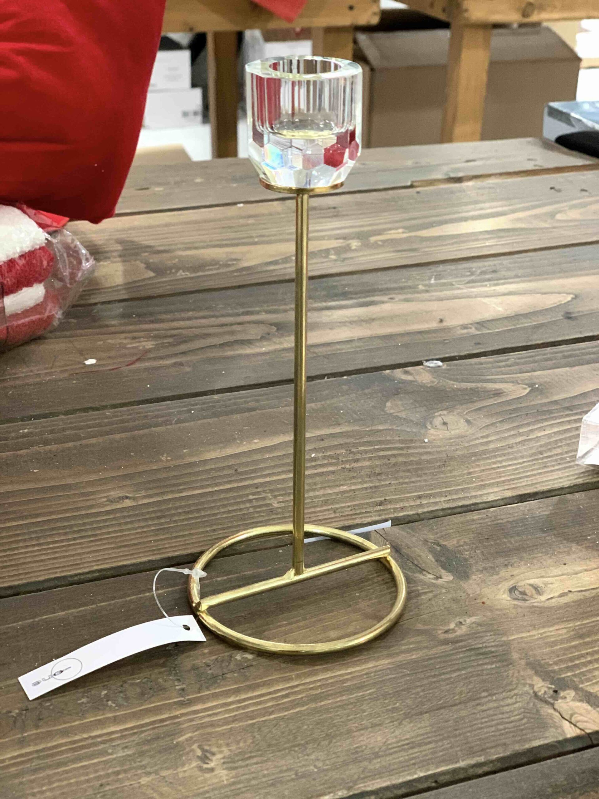 MASCAGNI CANDELABRO SINGOLO ORO