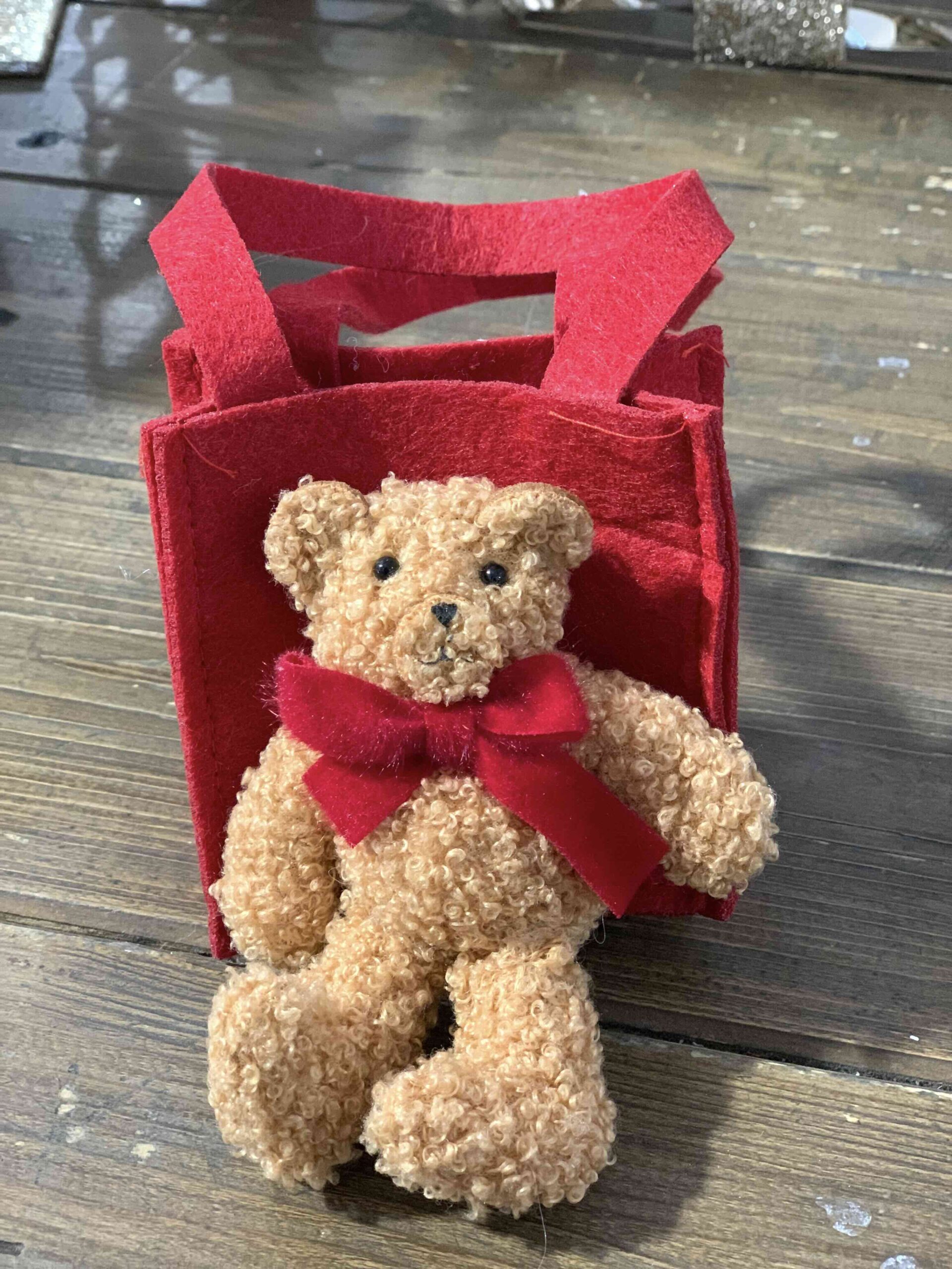 TONOSUTONO PELUCHES ORSETTO BORSA