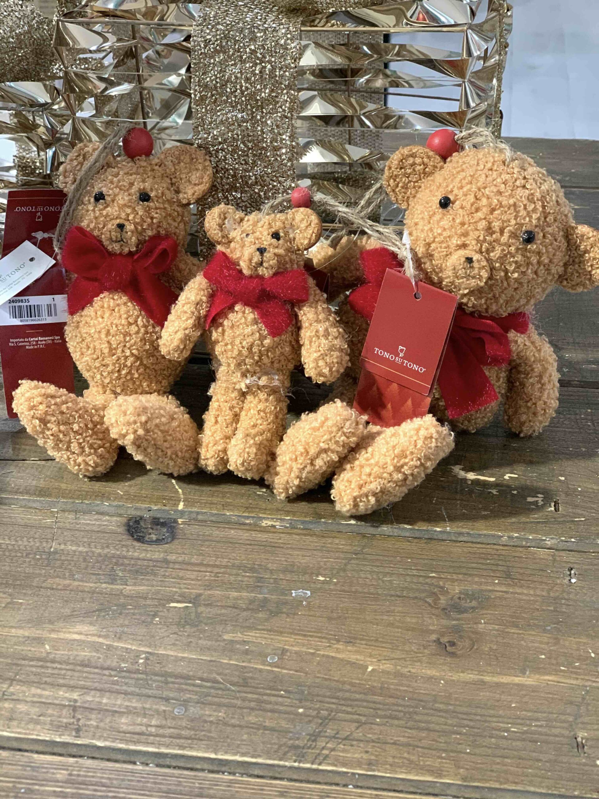 TONOSUTONO PENDENTE PELUCHES ORSETTO