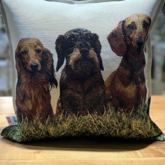 CUSCINO ARREDO BASSOTTO TRIS