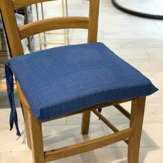 CUSCINO SEDIA SFODERABILE DALIAN BLU CINA
