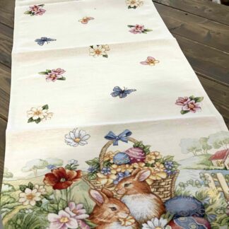 RUNNER GOBELIN CONIGLIETTI COCCOLE
