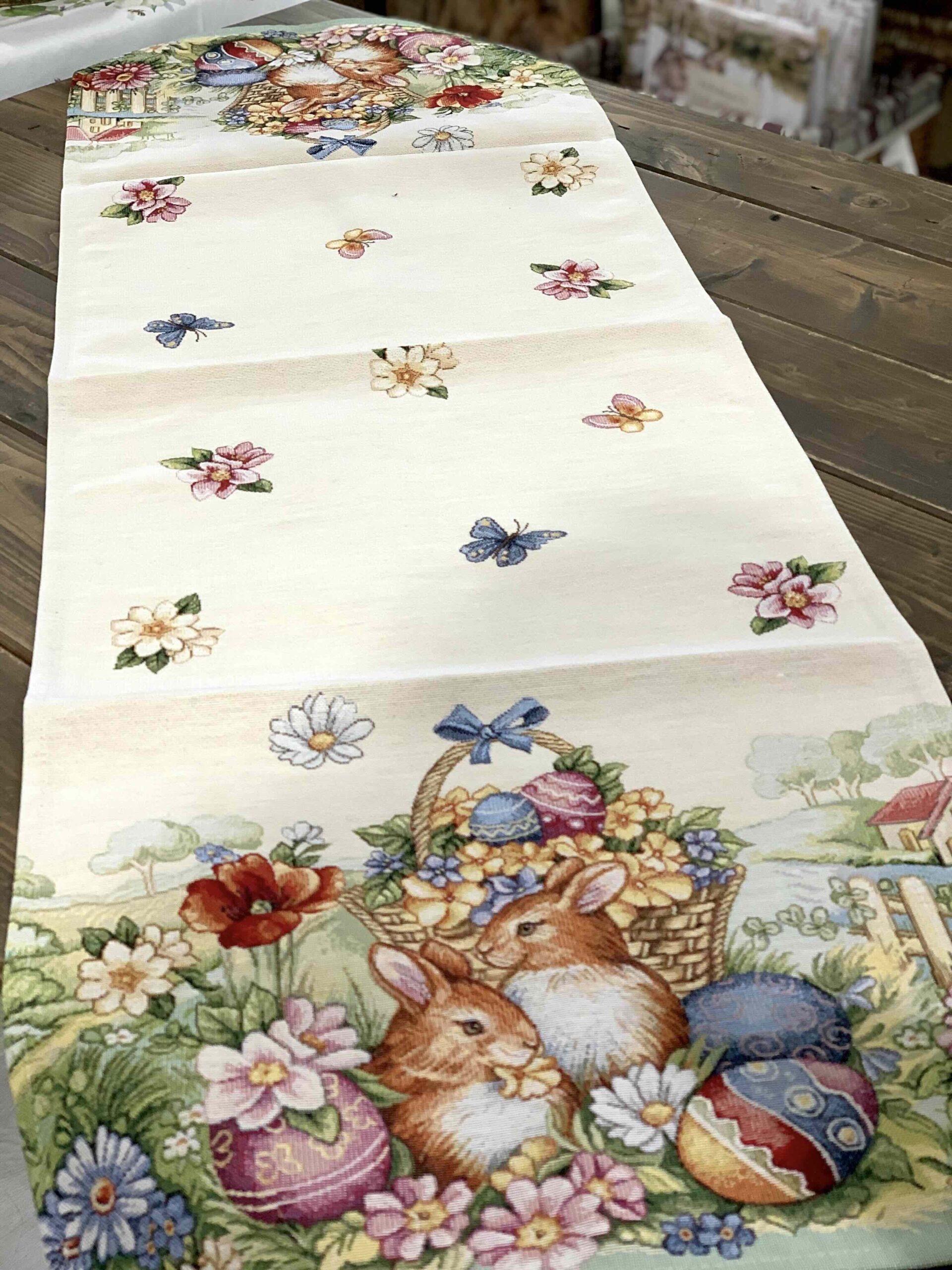 RUNNER GOBELIN CONIGLIETTI COCCOLE