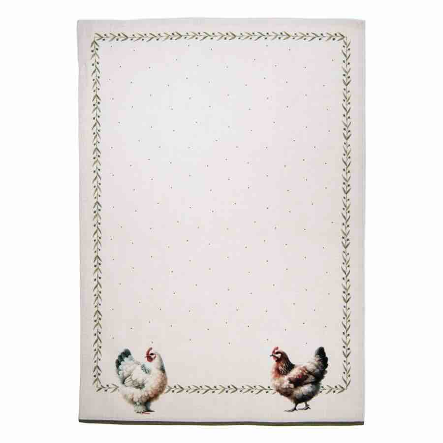 CLAYRE & EEF CANOVACCIO COTONE GALLINA NEW