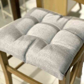 CUSCINO SEDIA TRAPUNTATO YOKO GRIGIO