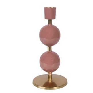CLAYRE & EEF PORTACANDELA ROSA