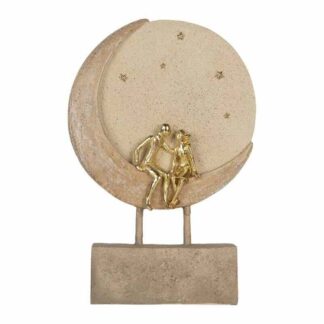 CLAYRE & EEF DECORAZIONE COPPIA SULLA LUNA