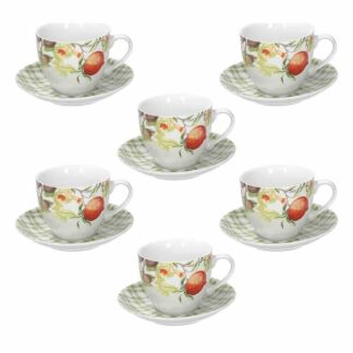 TOGNANA SET 6 TAZZE THE FLORANCE FICHI