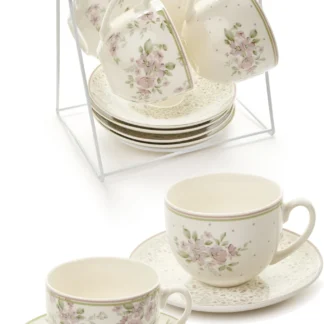SET 4 TAZZE NUVOLE DI STOFFA