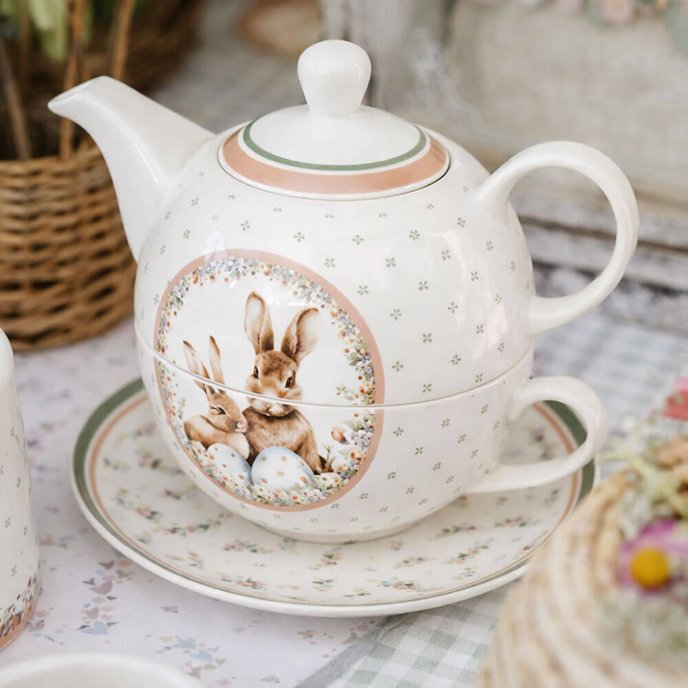 NUVOLE DI STOFFA TEA FOR ONE PASQUA