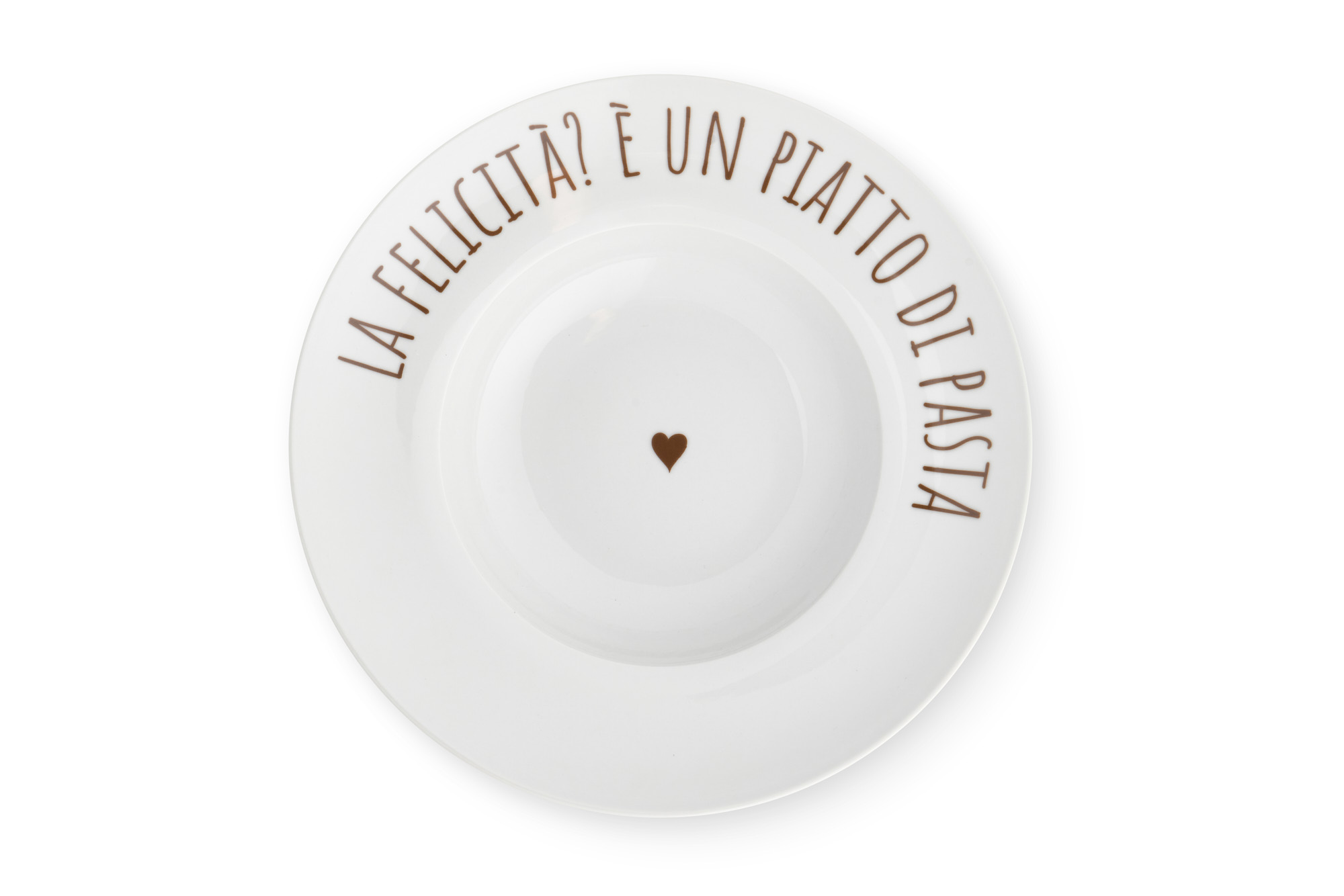 PIATTO FONDO FELICITA' NUVOLE DI STOFFA