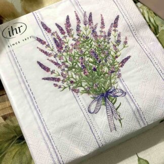 TOVAGLIOLI CARTA MAZZO LAVANDA