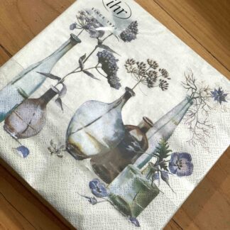 TOVAGLIOLI CARTA VASETTI FIORI LILLA