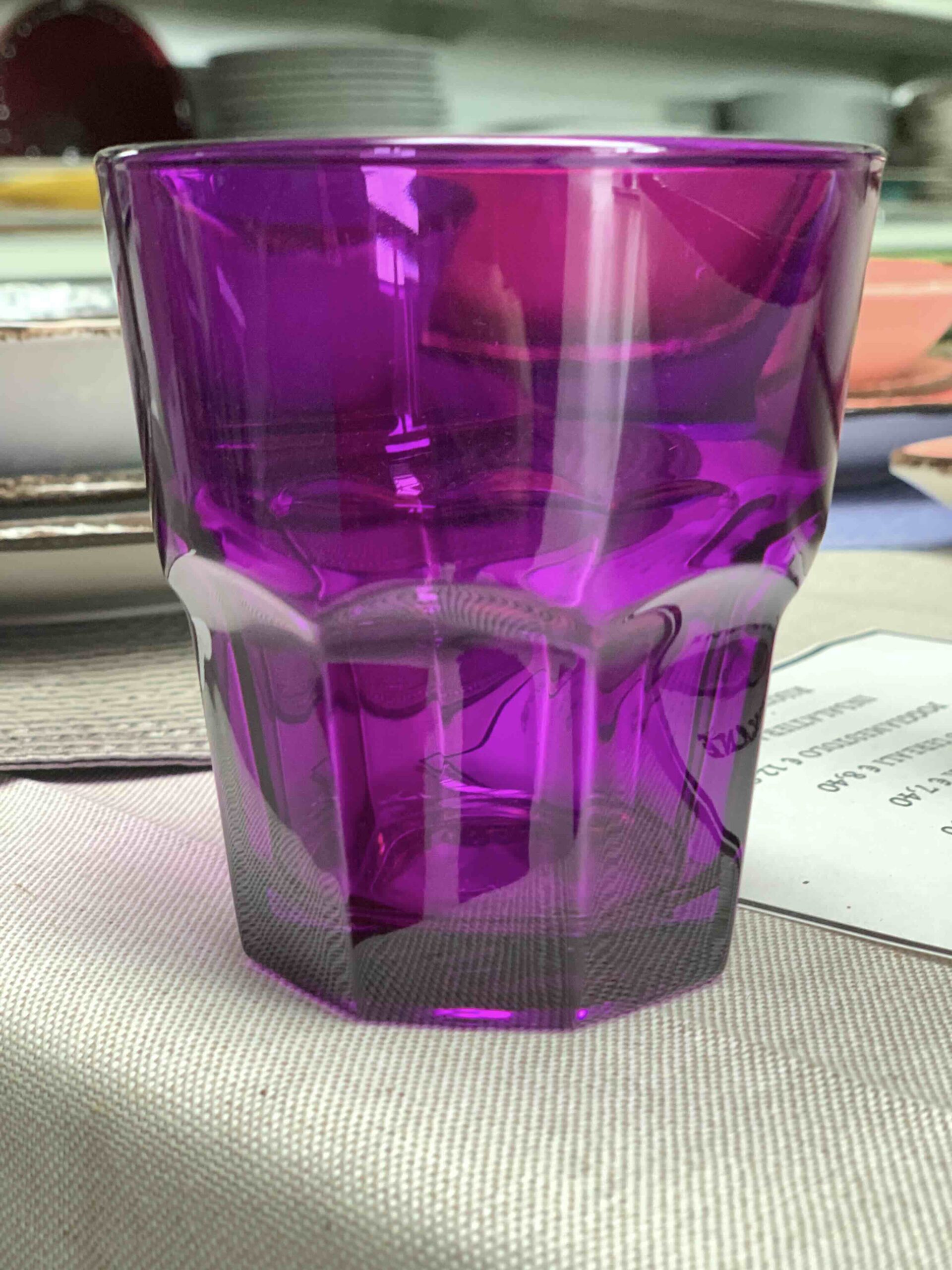 BICCHIERE VIOLA