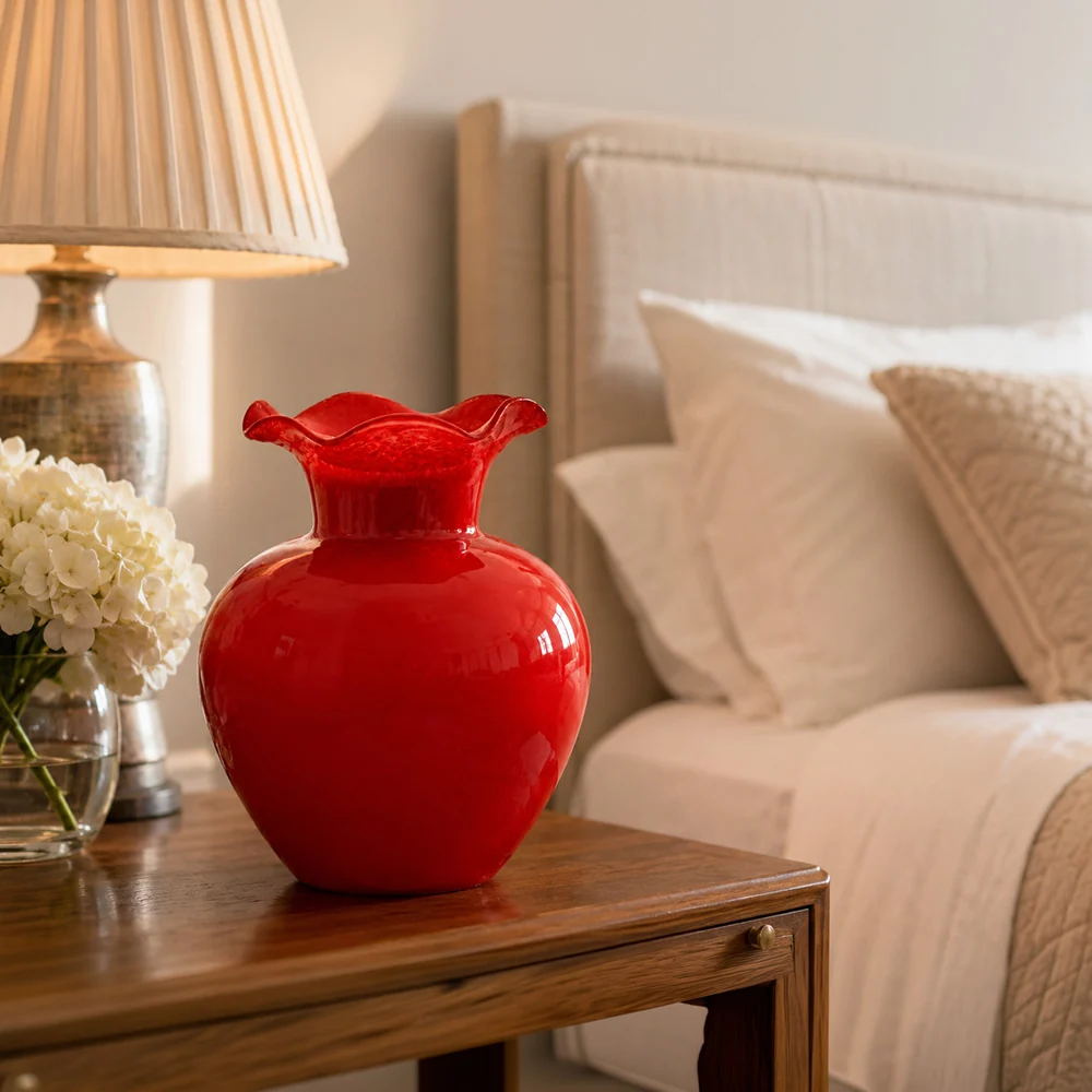 FADE VASO CHARLOTTE ROSSO H25 - immagine 2