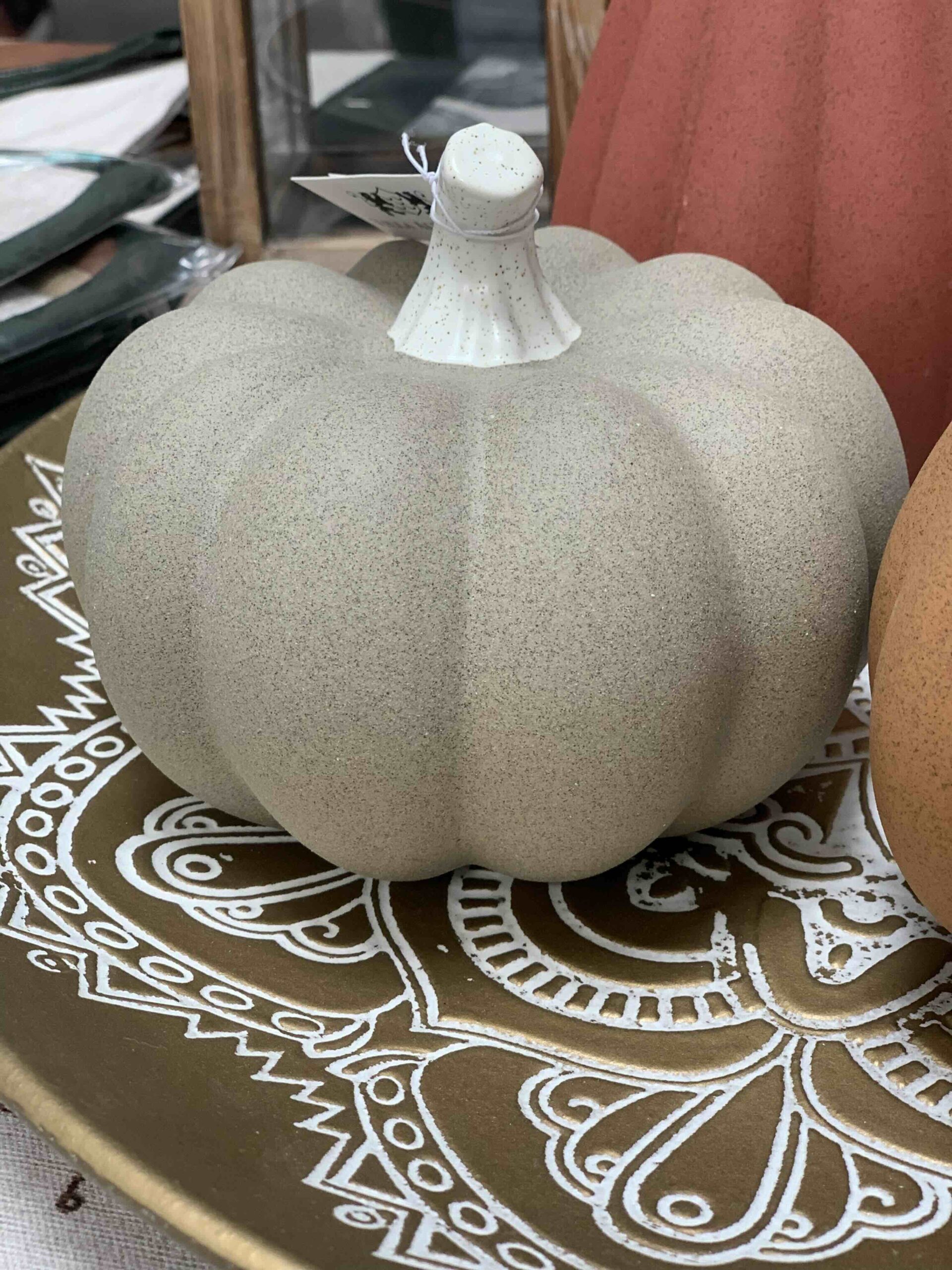 VILLA ALTACHIARA DECORAZIONE ZUCCA GRIGIA