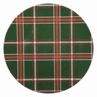 CLAYRE & EEF SOTTOPIATTO SCOZZESE VERDE