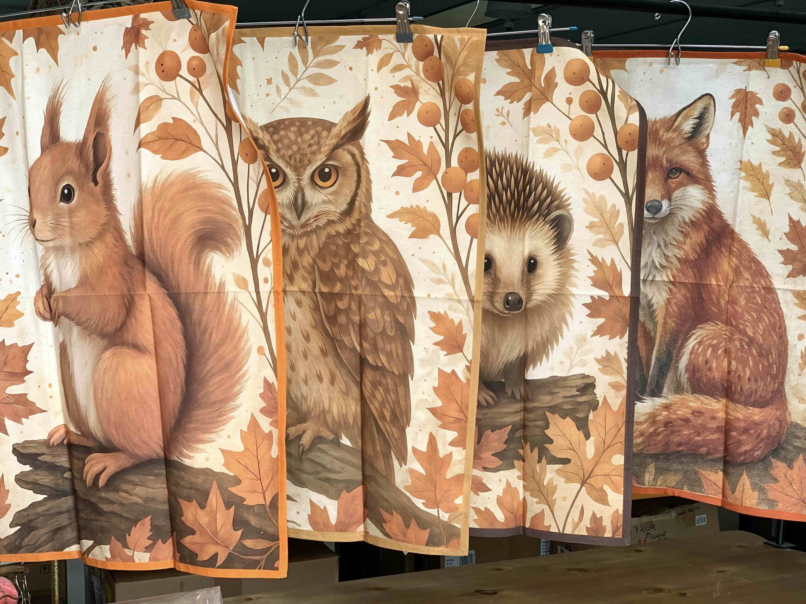 S&G CANOVACCIO ANIMALI DEL BOSCO AUTUNNO TELLIN