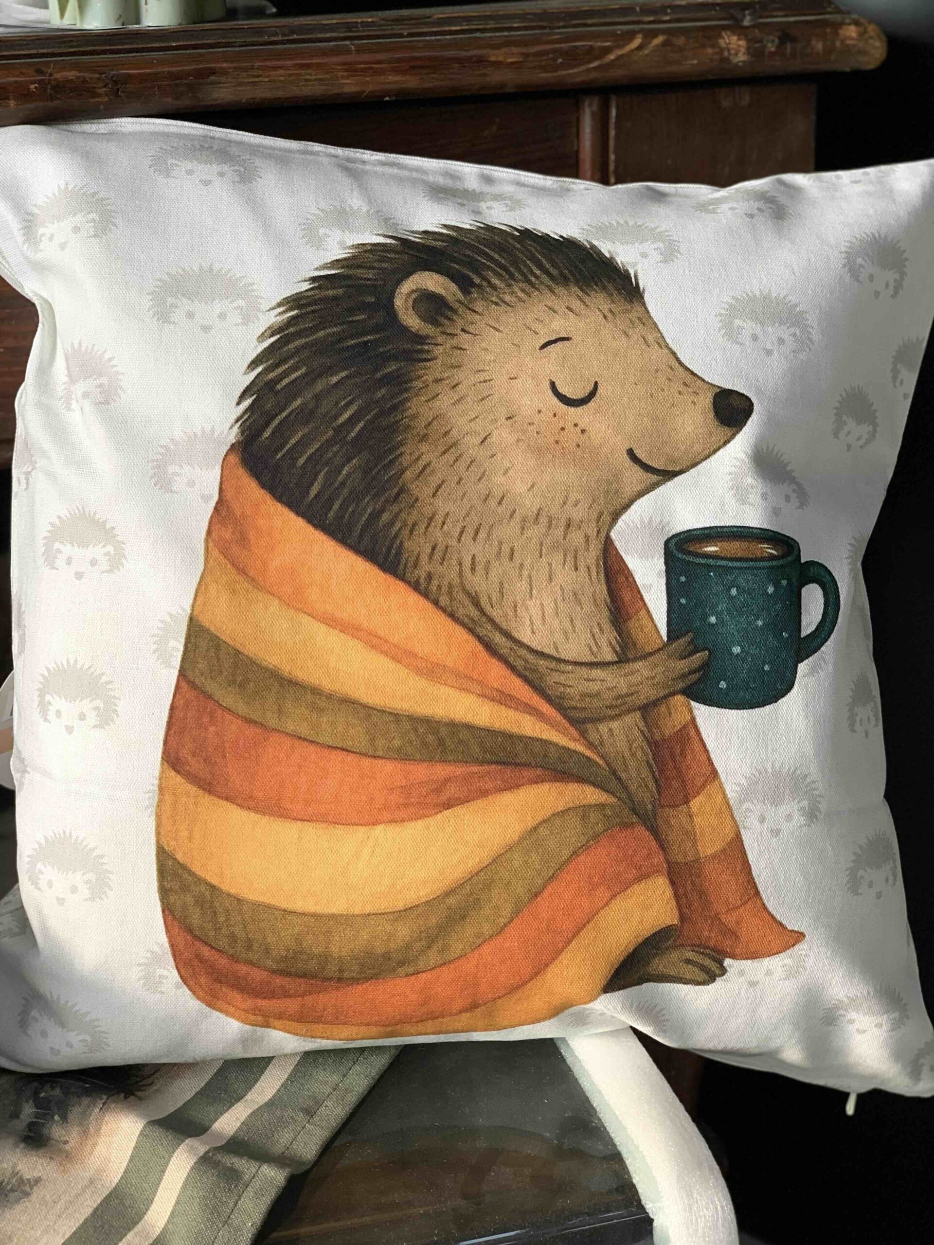 S&G CUSCINO ARREDO ANIMALETTI AUTUNNO BRUMO - immagine 2