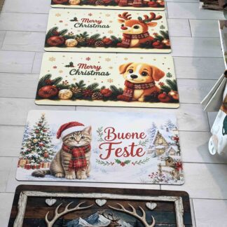 ZERBINO ASCIUGAPASSO NATALE
