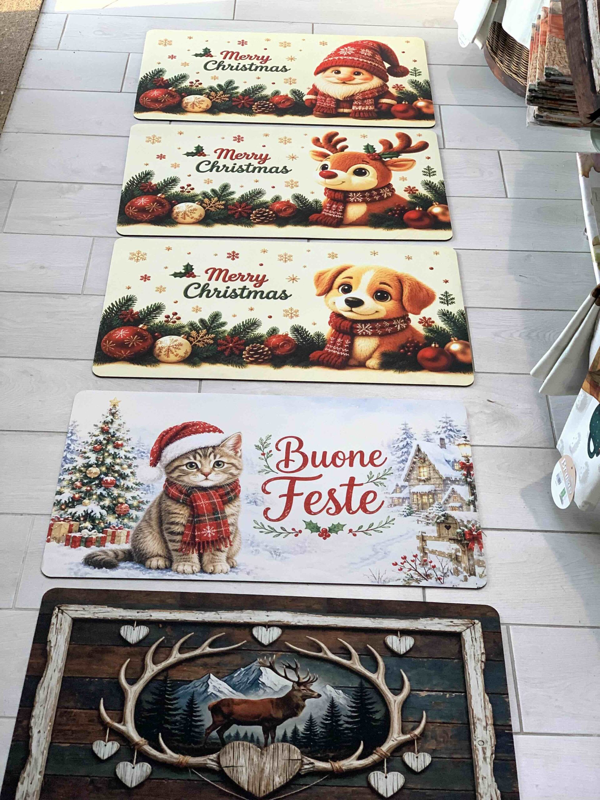 ZERBINO ASCIUGAPASSO NATALE